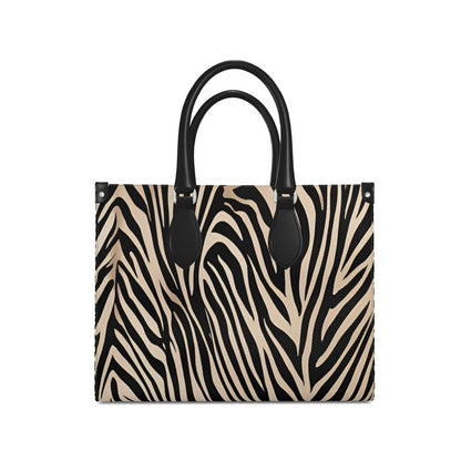 Wild Elegance Leather Shopper Bag