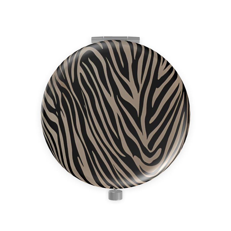 Wild Elegance Metal Compact Mirror