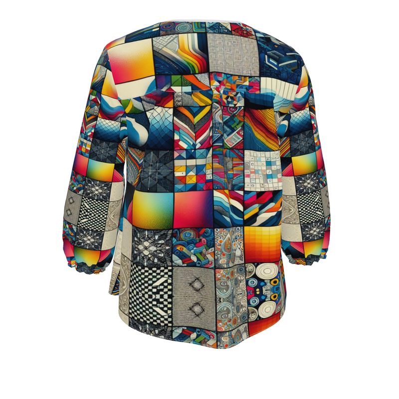 Exquisite Palette Womens Blouse