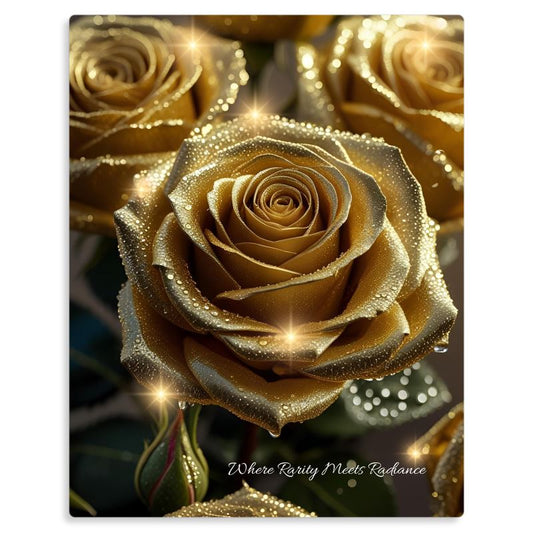 Golden Radiance Metal Wall Art Allthingsladyobee
