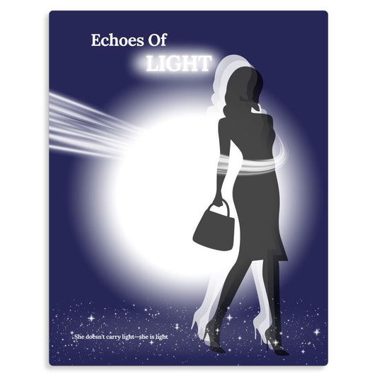 Echoes of LIGHT Metal Wall Art
