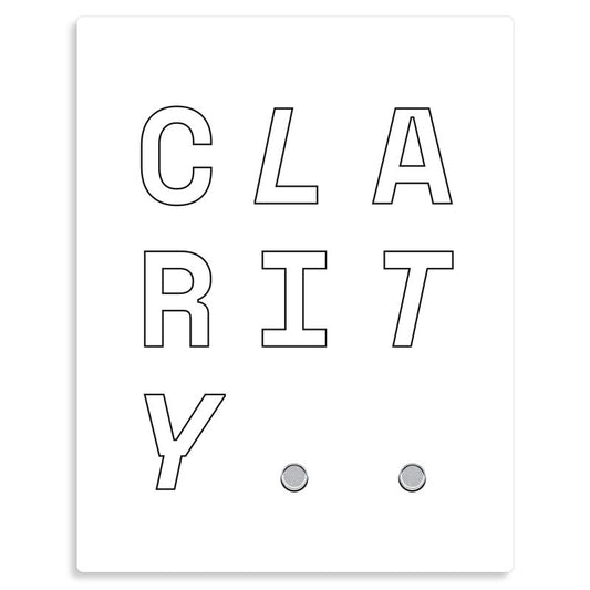 CLARITY Metal Wall Art