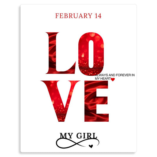 LOVE Metal Wall Art