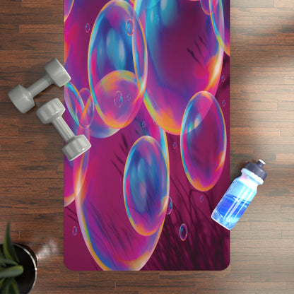 Bubbles Exercise Mats Printify