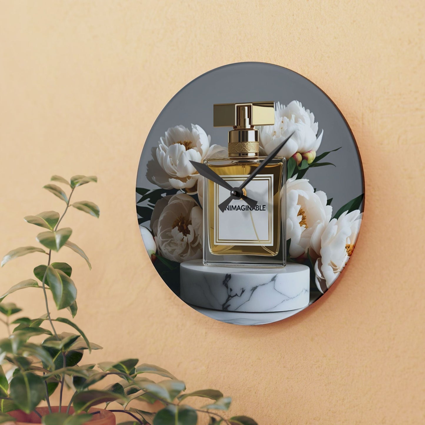 Unimaginable Acrylic Wall Clock Allthingsladyobee