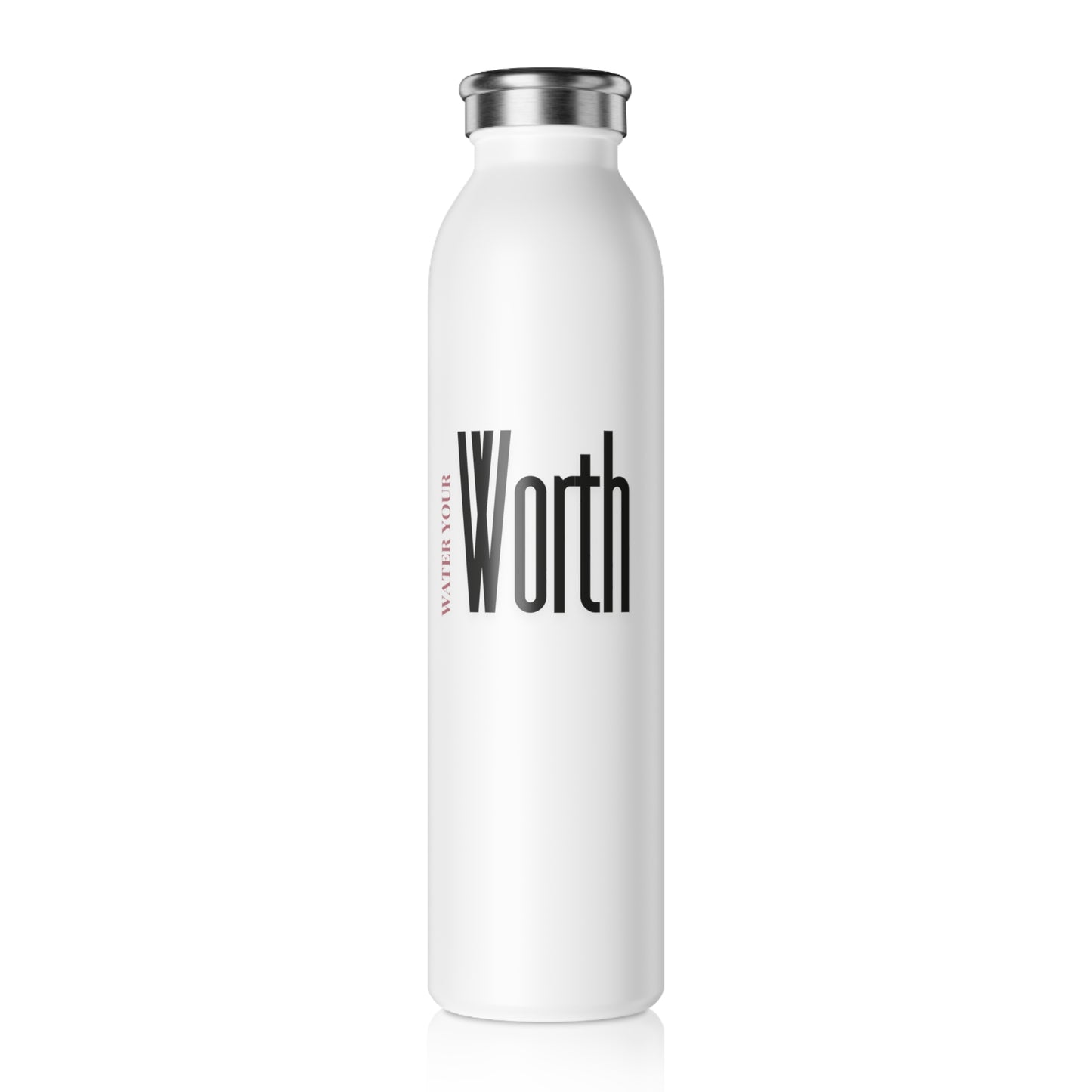Know Your Worth Water Bottle