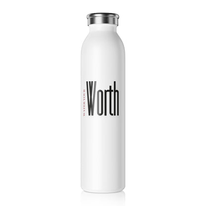 Know Your Worth Water Bottle