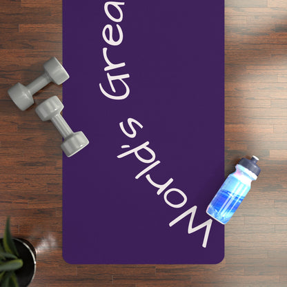 World's Greatest Mom Yoga Mat - Eco-Friendly Non-Slip Rubber Exercise Mat Printify