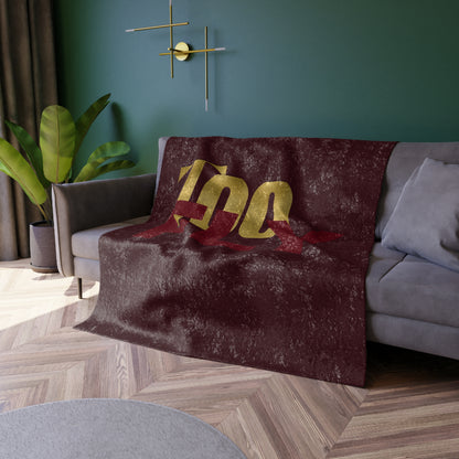 Crushed Velvet Blanket - Too Fly Design