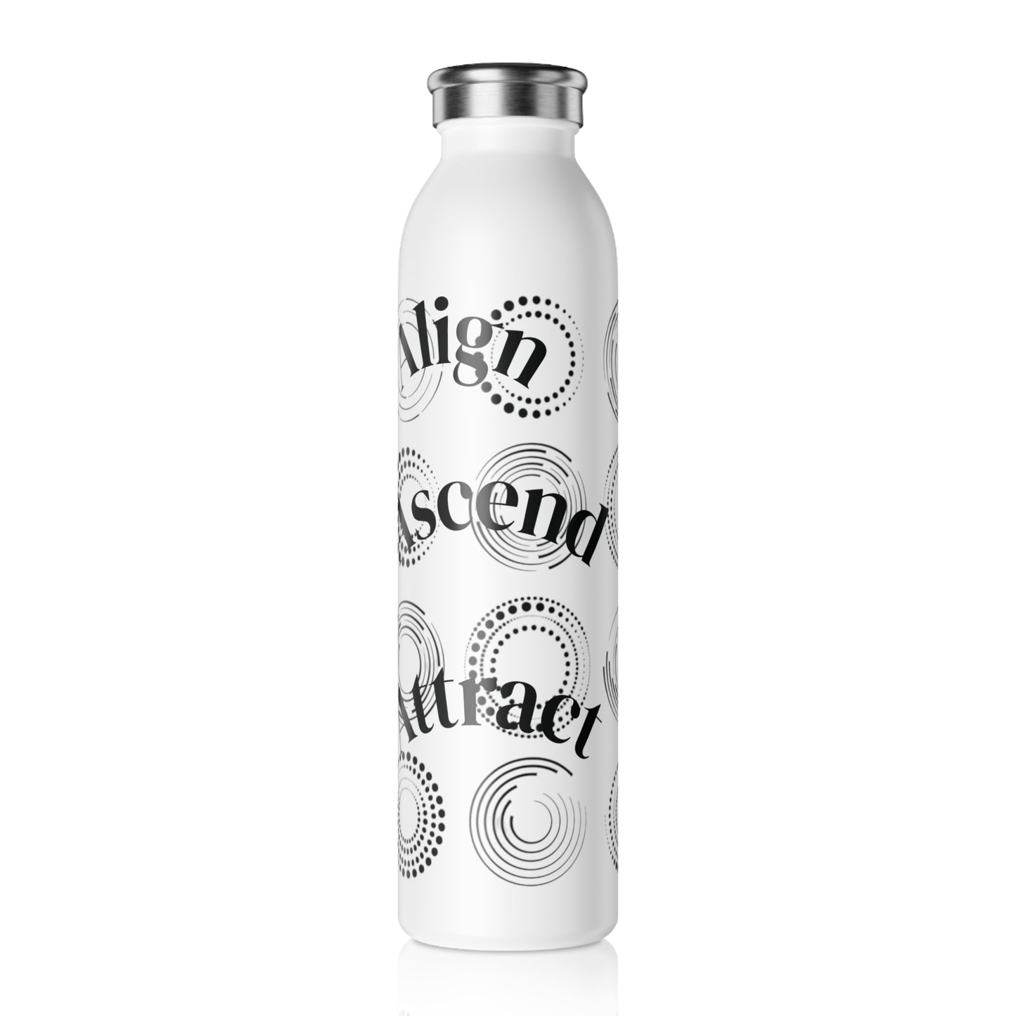 Sleek Water Bottle - Align Attract Ascend Design