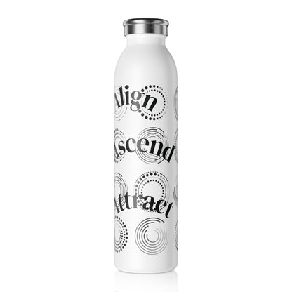 Sleek Water Bottle - Align Attract Ascend Design