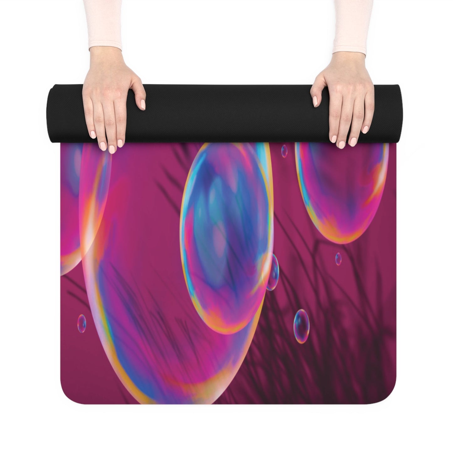 Bubbles Exercise Mats Printify