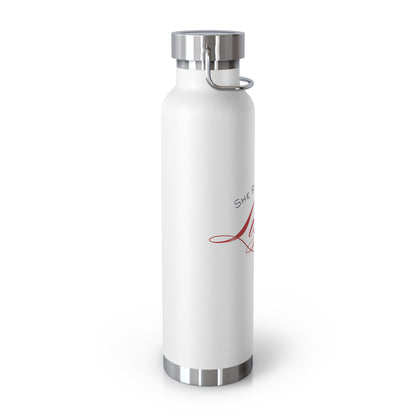 She Flows With Light Insulated Bottle