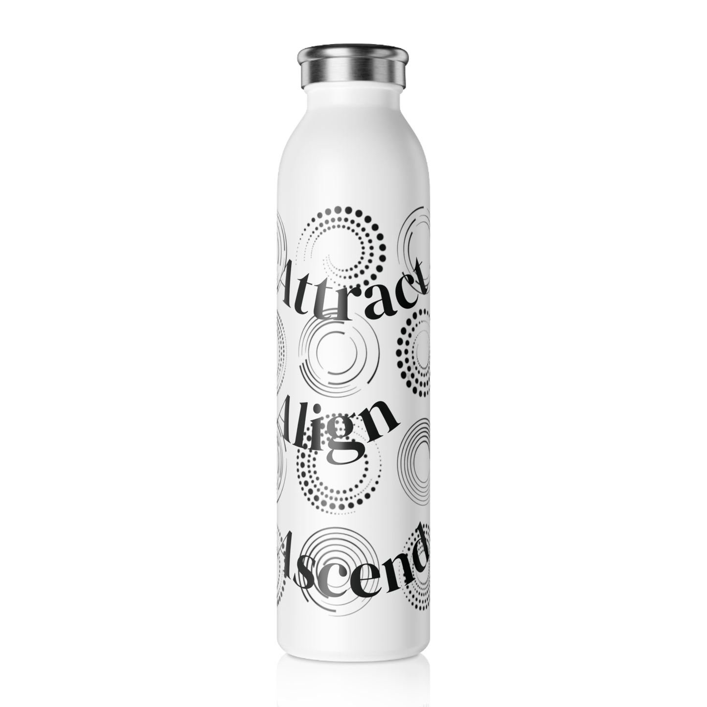 Sleek Water Bottle - Align Attract Ascend Design