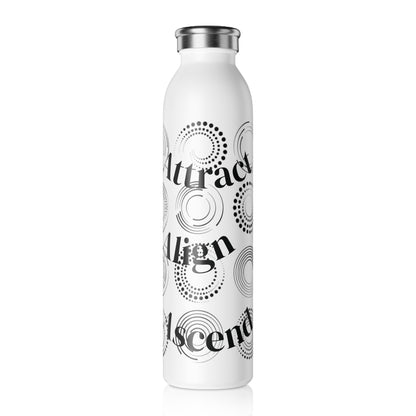 Sleek Water Bottle - Align Attract Ascend Design