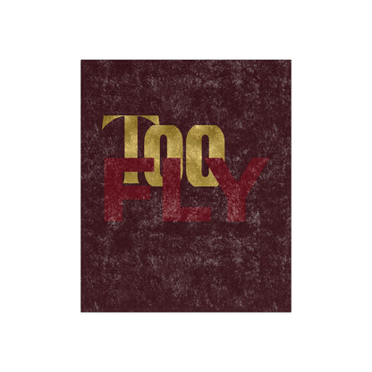 Crushed Velvet Blanket - Too Fly Design