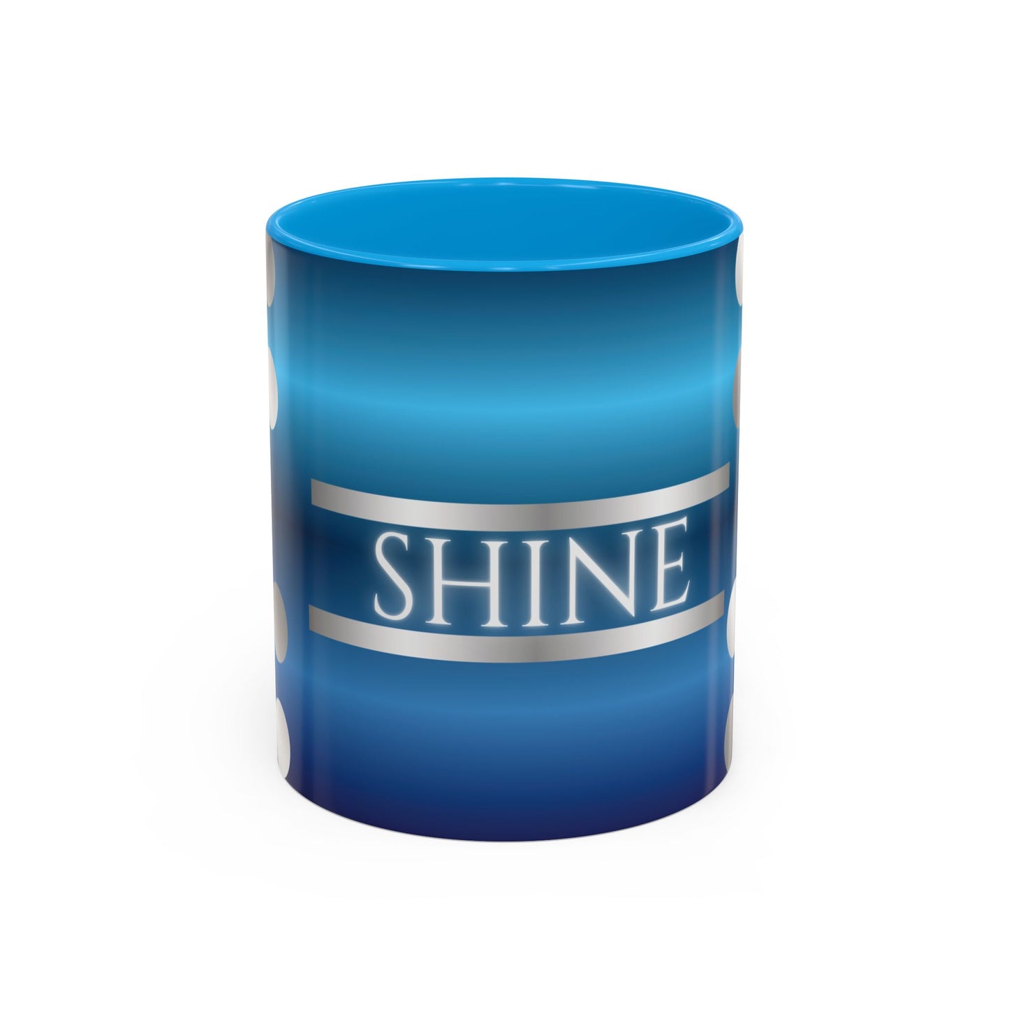 Shine Blue Gradient Mug