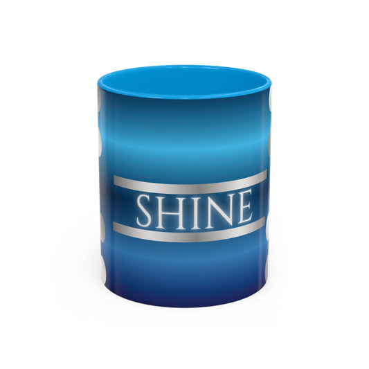Shine Blue Gradient Mug