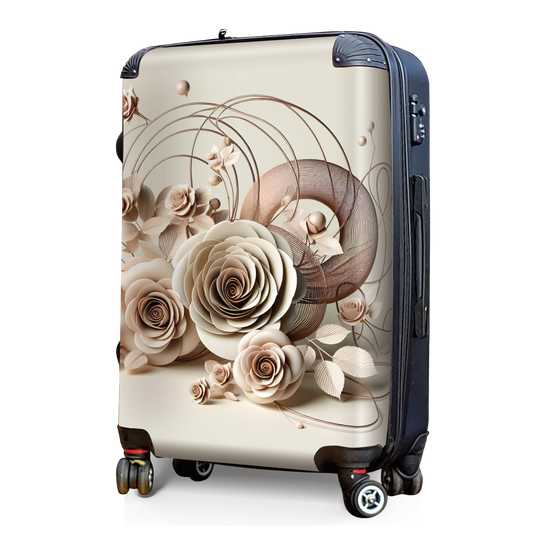CreamRose Elegance Suitcase