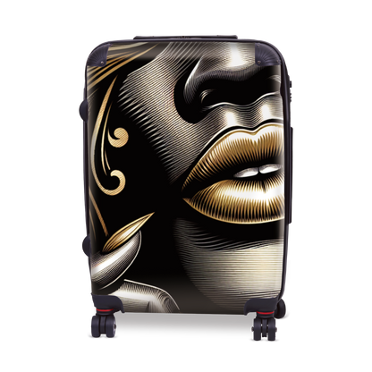 Gold Glam Essence Luggage