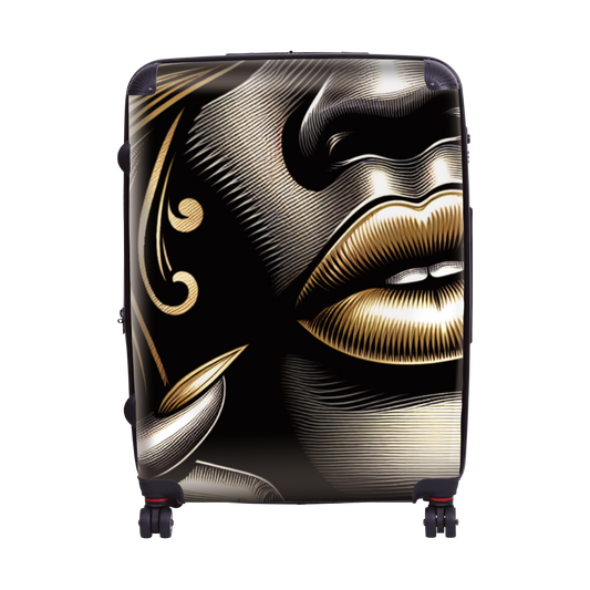 Gold Glam Essence Luggage