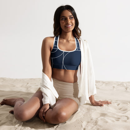 Midnight Motion Padded Sports Bra