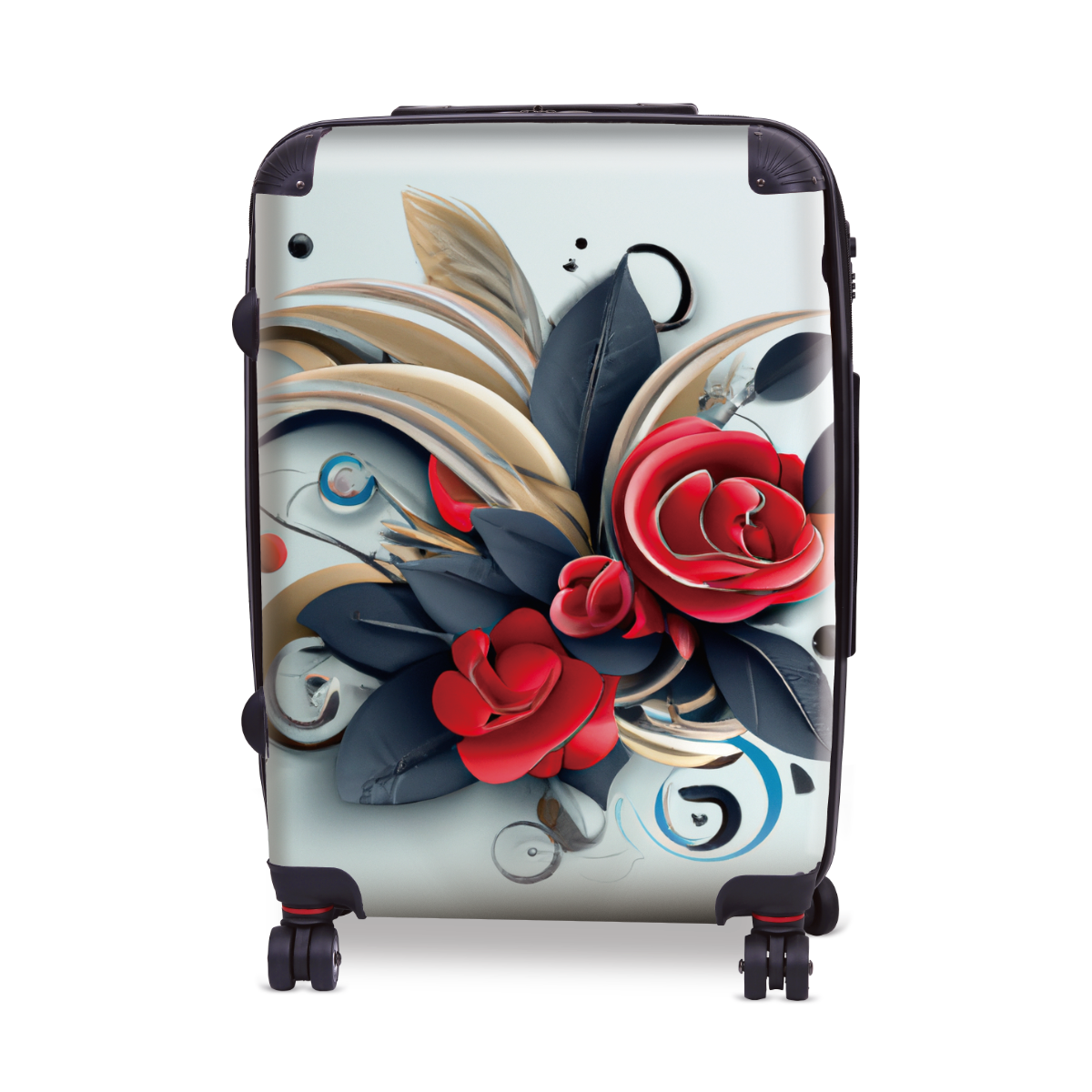 Red Rose Luggage