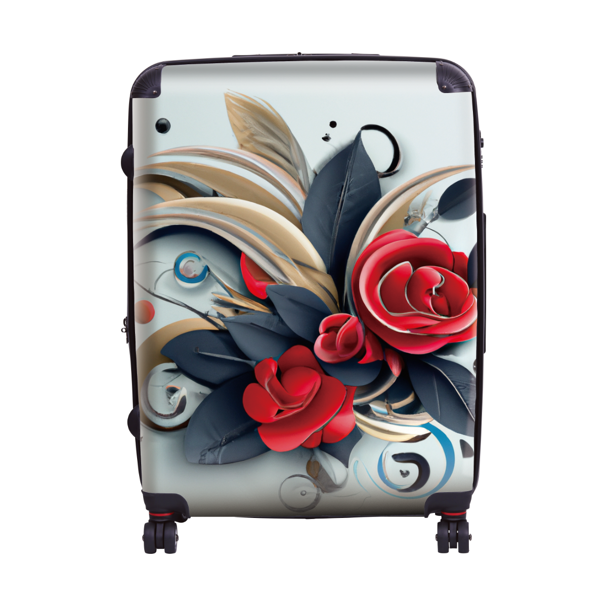 Red Rose Luggage