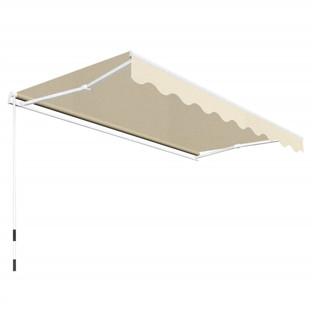 Awning Top Sunshade Canvas Cream 10' x 8'