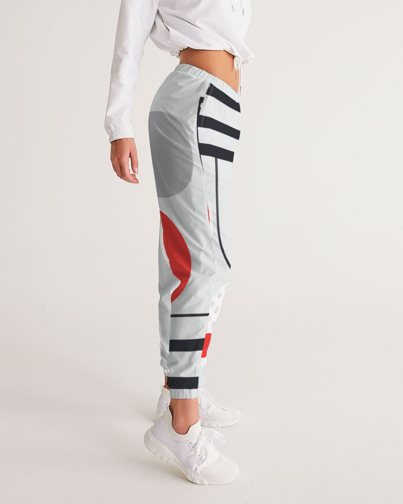 Electric Elegance Women's All-Over Print Track Pants